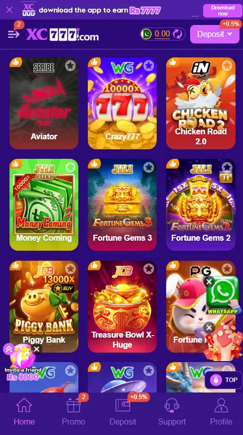 xc777 game